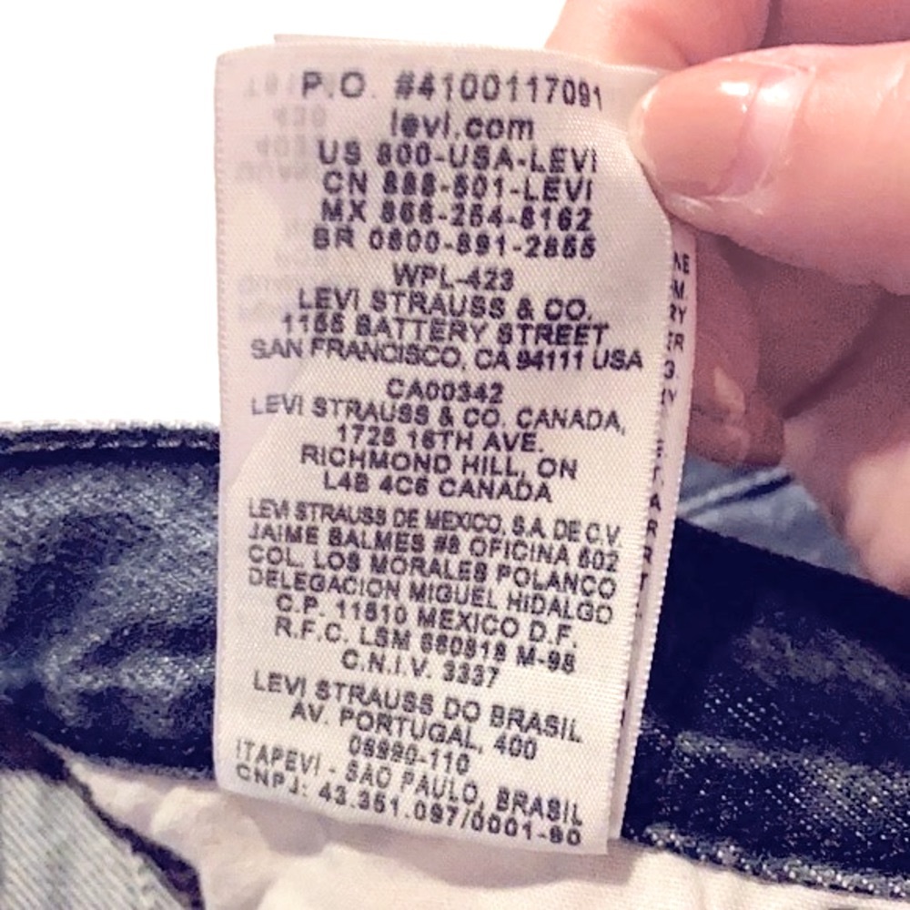 Vintage 501 Levi’s Gray/Black High Waisted Jeans, Size 16 - Picture 10 of 16